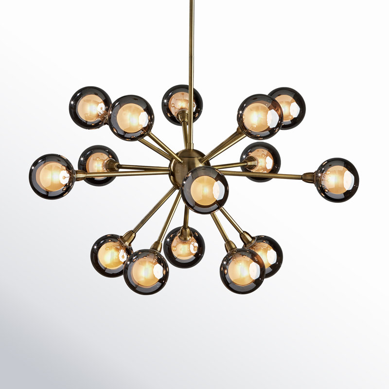 AllModern Lorraine Starling LED 15 Light Chandelier & Reviews